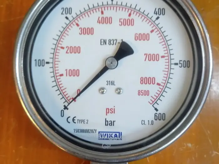 Pressure gauge wika 232.50.100