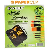 Gambar KUAS LUKIS V-TEC ARTIST SERIES BS-1025NY SET 10 dari Paperclip Indonesia Kota Administrasi Jakarta Selatan 3 Tokopedia