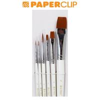 Gambar KUAS LUKIS V-TEC VT-210 SET 6 dari Paperclip Indonesia Kota Administrasi Jakarta Selatan 2 Tokopedia