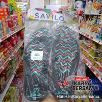 Gambar SANDAL JEPIT SAVILO MODEL ZIG ZAG UKURAN NO.40 - MOTIF RANDOM dari HariHariKaryaBersama Kota Medan 3 Tokopedia