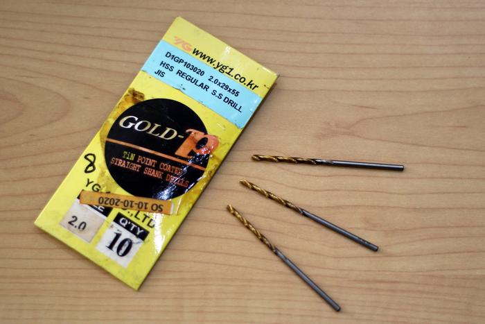 Gambar HSS DRILL GOLD-P YG-1 Coating 2.0x29x55 dari Juragan Tooling Kab. Bekasi Tokopedia