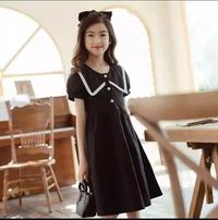 Gambar Baju Dress Anak Perempuan Korea 7 8 9 10 Tahun Cleo kids RO dari Tokoid8888 Kota Bandung 3 Tokopedia