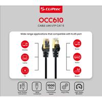 Gambar Patch Cord Kabel LAN RJ45 CLIPtec OCC610 Cat 6 5Meter - Cable UTP Cat6 dari DBklik Yogya Kab. Sleman 5 Tokopedia