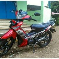 Gambar AKSESORIS MOTOR STRIPING SUPRA X 125 R 2011 2012 HITAM MERAH LIST BODY dari Naga Sparepart Kab. Tangerang 2 Tokopedia