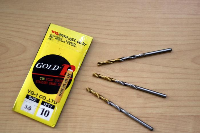 Gambar HSS DRILL GOLD-P YG-1 Coating 3.3x45x73 dari Juragan Tooling Kab. Bekasi Tokopedia
