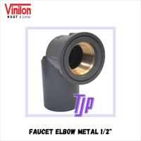 Gambar FAUCET ELBOW PVC MI VINILON 1/2" dari topjayapompa Kab. Bekasi 1 Tokopedia
