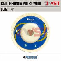 Gambar Benz Mata Gerinda Poles Wool 4inch / Wol Poles Stainless Besi dari WIJAYA SANTOSO TEKNIK Kota Surabaya 1 Tokopedia