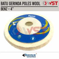 Gambar Benz Mata Gerinda Poles Wool 4inch / Wol Poles Stainless Besi dari WIJAYA SANTOSO TEKNIK Kota Surabaya 2 Tokopedia