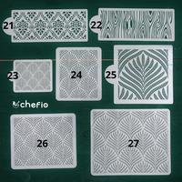 Gambar Cake Stencils Lace Pattern Motif Batik Stensil Cake Dekorasi Kue - Model 28 dari Chefio Kitchenware Kota Tangerang 4 Tokopedia