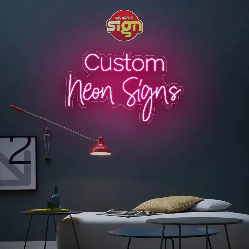 Logo Cafe Coffee Shop LED NEON FLEX Papan Nama Toko Usaha NEONFLEX