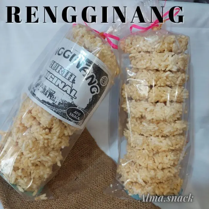 RENGGINANG HOME MADE ORIGINAL / SNACK KILOAN MURAH / RENGGINANG TERASI