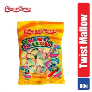CHOMPCHOMP TWIST MALLOW MARSHMALLOW 60GR- CHOMP CHOMP MARSMELLOW TWIST