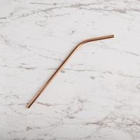 Gambar Reusable Curved Straw - S - Rose Gold - Sedotan Stainless dari Brewsuniq Store Kota Medan 1 Tokopedia
