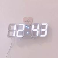 Gambar [MILOLI] Jam Digital 3D Clock LED Meja Alarm Dinding Clock- F0172 dari Miloli Kota Tangerang 3 Tokopedia