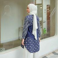 Gambar FITTINGROOM11 Blouse Batik - Aruna Batik dari Fittingroom11 Kab. Bandung 3 Tokopedia