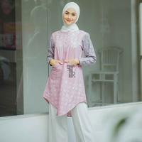 Gambar FITTINGROOM11 Blouse Batik - Aruna Batik dari Fittingroom11 Kab. Bandung 4 Tokopedia