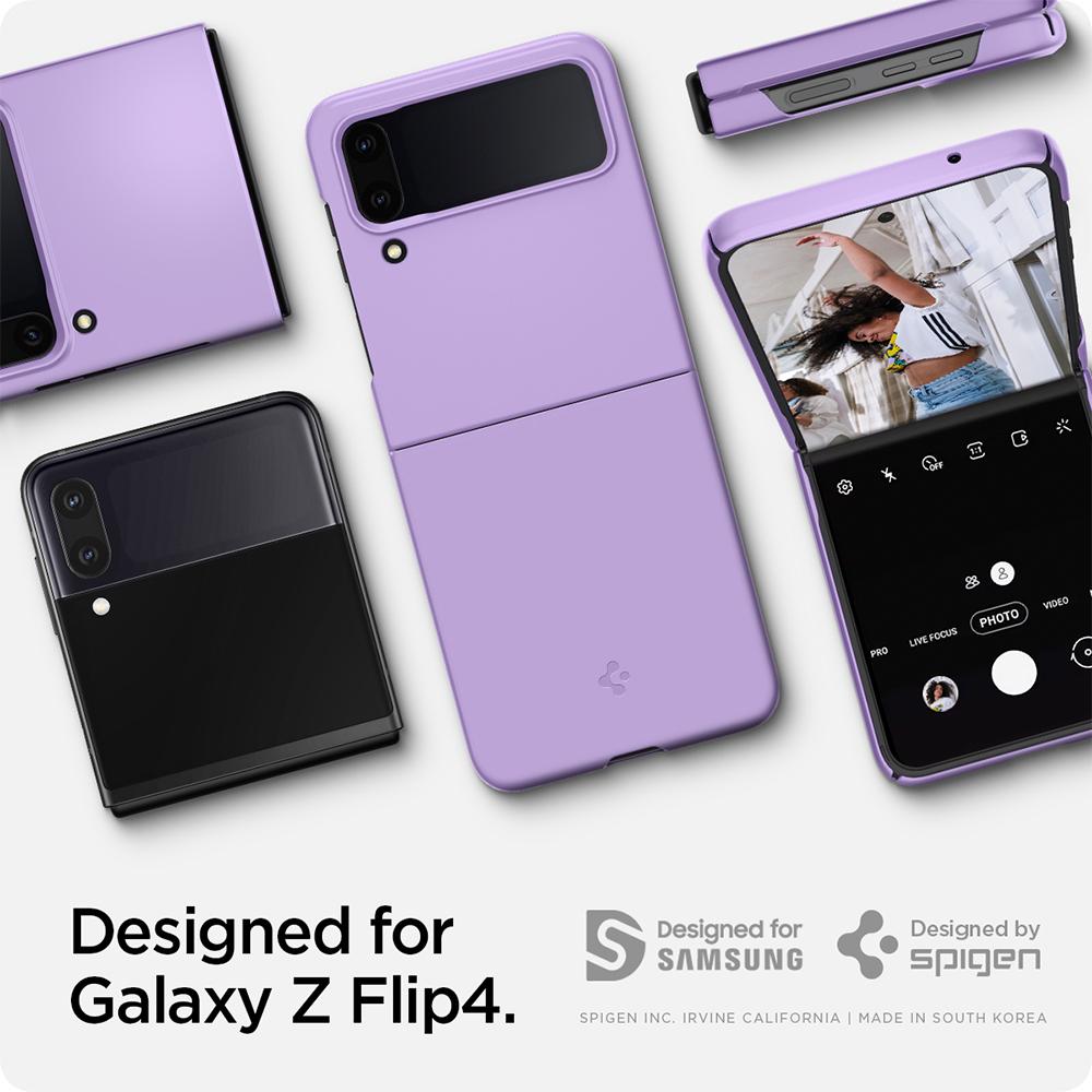 Case Samsung Galaxy Z Flip 4 Spigen Air Skin Hardcase Slim Thin Casing