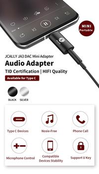 Gambar JCALLY JA3 HiRes DAC CX31993 USB Type C to 3.5mm alt JM6 JA04 dari NADDA OFFICIAL STORE Kota Administrasi Jakarta Barat 3 Tokopedia
