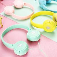 Gambar Headphone Bando MZ-028 Cats Macaron Headset Music Bass Handsfree 4596 dari King Kong Line Kota Administrasi Jakarta Barat 2 Tokopedia