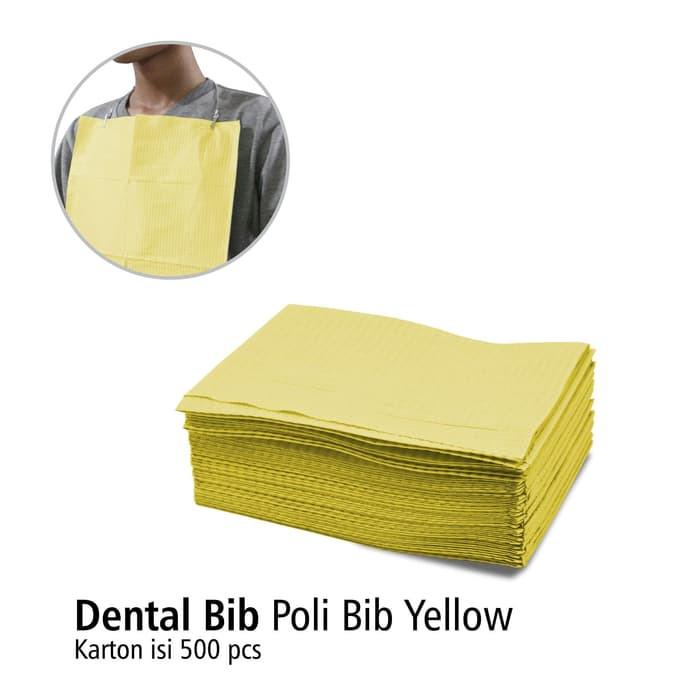 Gambar Polybib / Dental Bib Pak Isi 125pcs Onemed - Hijau dari Onemed Semarang Kota Semarang 4 Tokopedia