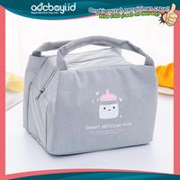 Gambar ACC0064 Tas Bekal Lunch Cooler Bag Box Makanan Aluminium dari accbayiid Kota Tangerang 1 Tokopedia