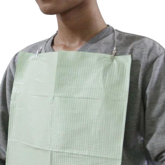 Gambar Polybib / Dental Bib Pak Isi 125pcs Onemed - Hijau dari Onemed Semarang Kota Semarang 3 Tokopedia