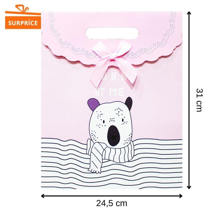 Gambar Paper Bag Jumbo 24x31x12cm / Paperbag Jepret Jumbo / Goodie Bag dari Surprice Store Kota Administrasi Jakarta Utara 4 Tokopedia