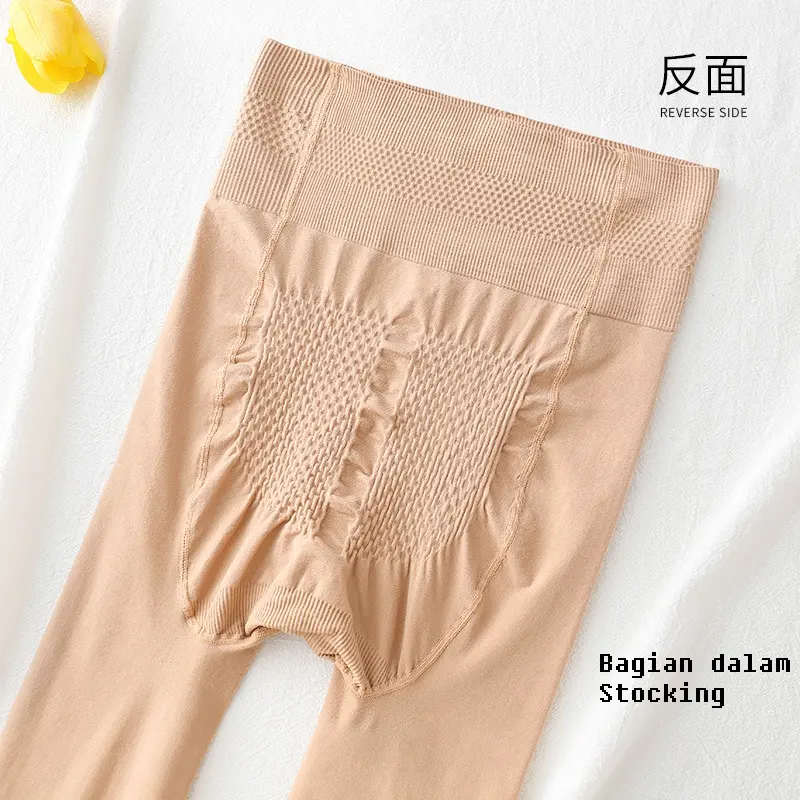 Stoking Celana Wanita Stocking Celana Jumbo Tebal High Waist 200 D 2