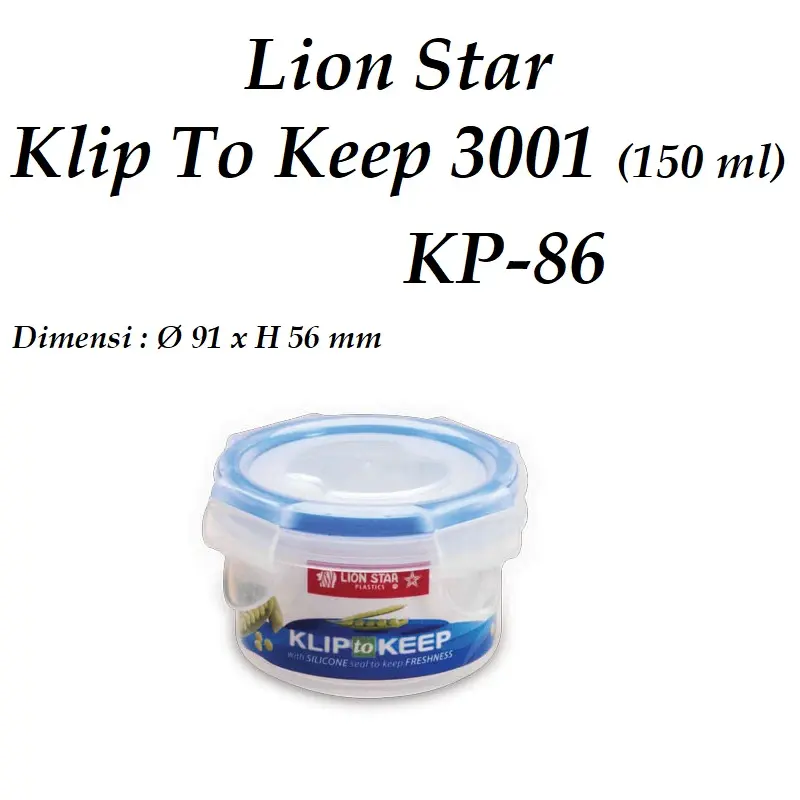 Lion Star Klip To Keep 3001 (150 ML) KP-86