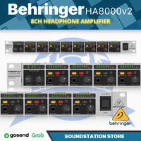 Gambar BEHRINGER HA8000 8 Channel High-Power Headphone Amplifier | HA 8000 Original dari SoundStation Store Kota Tangerang Selatan 2 Tokopedia
