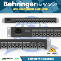 Gambar BEHRINGER HA8000 8 Channel High-Power Headphone Amplifier | HA 8000 Original dari SoundStation Store Kota Tangerang Selatan 3 Tokopedia