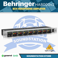 Gambar BEHRINGER HA8000 8 Channel High-Power Headphone Amplifier | HA 8000 Original dari SoundStation Store Kota Tangerang Selatan 1 Tokopedia