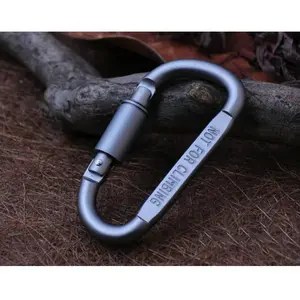 Quickdraw Carabiner Gantungan Tas Aluminium