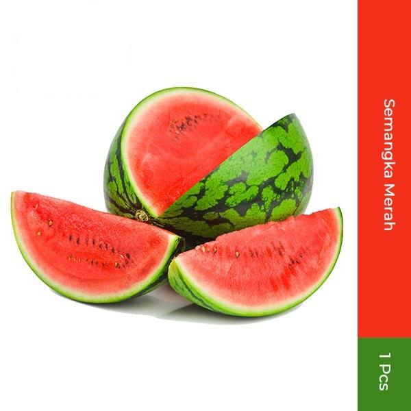 Gambar Semangka Merah Segar 1 Pcs dari Super Grosir Mama Kota Administrasi Jakarta Selatan Tokopedia