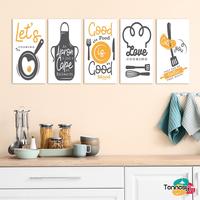 Gambar TENNESY Hiasan Dinding Aesthetic Kitchen Tool Cute 10x20CM Wall Decor Pajangan Dapur Dekorasi Rumah - X16-A dari Tennesy Kota Malang 1 Tokopedia