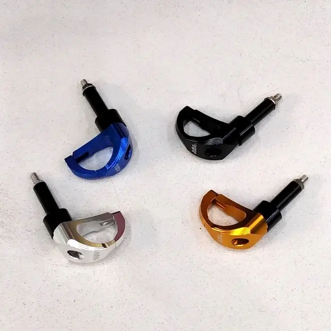 Gambar HOOK GANTUNGAN BARANG CNC MOTOR V3 NMAX AEROX MIO BLACK DIAMOND dari MVR Motorsport Kota Administrasi Jakarta Timur 2 Tokopedia