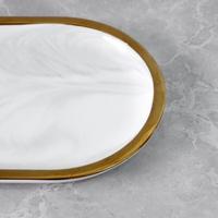Gambar Gold-Rimmed Oval Display Tray White - L / Nampan Marble dari Brewsuniq Store Kota Medan 2 Tokopedia