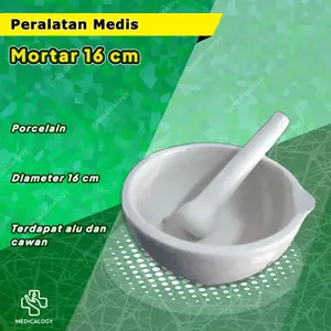 Mortar 16cm / Mortil 16cm/ Mortir 16cm/ Penumbuk Obat 16cm