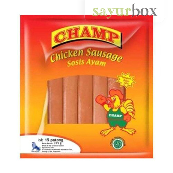 Gambar Champ Chicken Sausages 375 gram Sayurbox dari Sayurbox Kab. Bogor Tokopedia