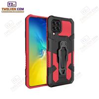 Gambar Case Shockproof Samsung M32 Armor Hardcase Stand Clip - Hitam dari Twelven com Kota Administrasi Jakarta Barat 2 Tokopedia