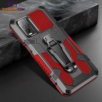 Gambar Case Shockproof Vivo Y20s Armor Hardcase Stand Clip - Hitam dari Twelven com Kota Administrasi Jakarta Barat 3 Tokopedia