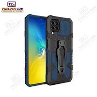 Gambar Case Shockproof Samsung M32 Armor Hardcase Stand Clip - Hitam dari Twelven com Kota Administrasi Jakarta Barat 1 Tokopedia