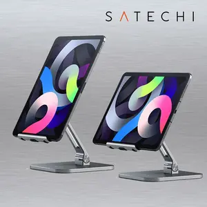 Satechi Aluminum Desktop Stand, untuk iPad dan Tablet