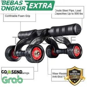 PROMO 4 Wheel Shaper / Alat Fitness TJ