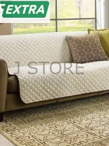 Pelindung Sofa Pro - HITAM/MERAH, 1 SEAT TJ