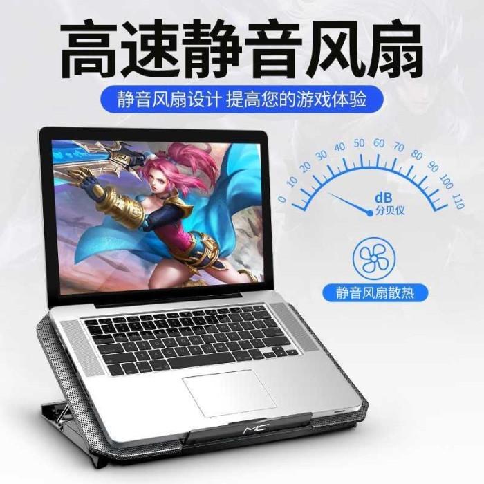 TAFFWARE Cooling Pad Laptop 2 Fan Adjustable Speed - Q100 4