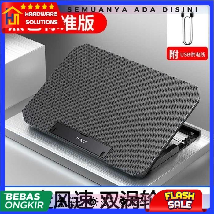 TAFFWARE Cooling Pad Laptop 2 Fan Adjustable Speed - Q100 0