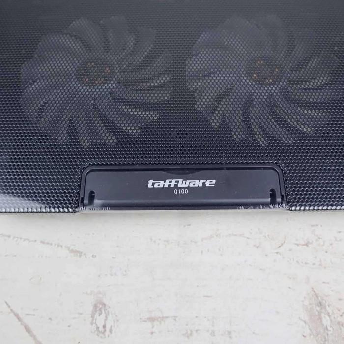 TAFFWARE Cooling Pad Laptop 2 Fan Adjustable Speed - Q100 1