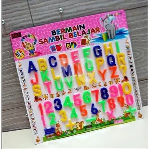 Mainan Anak Edukasi Huruf Dan Angka - Alphabets Bermain Sambil Belajar