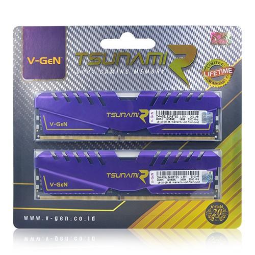 Gambar V-GeN Tsunami R DDR4 8GB PC21000 2666Mhz VGEN RAM PC 4 GB 2x4GB 4GB 8 dari Kaan Ninka Elektronik Kota Administrasi Jakarta Timur Tokopedia